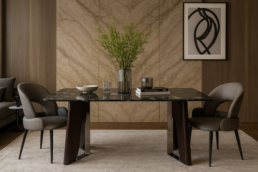 Vanta Sculpted Dining Table