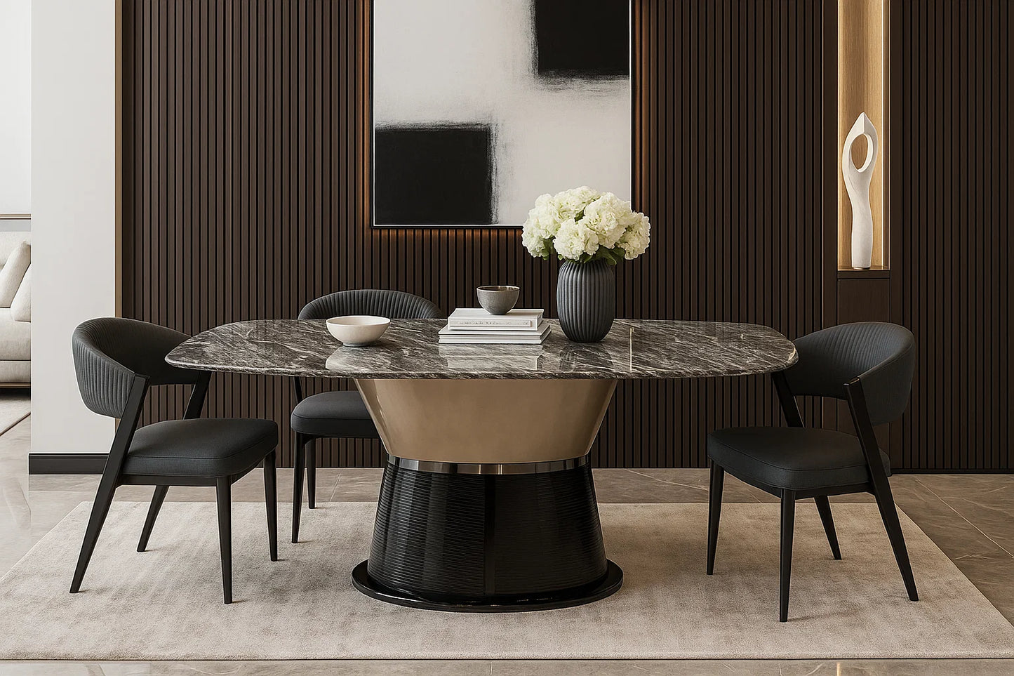 Vero Core Marble Dining Table
