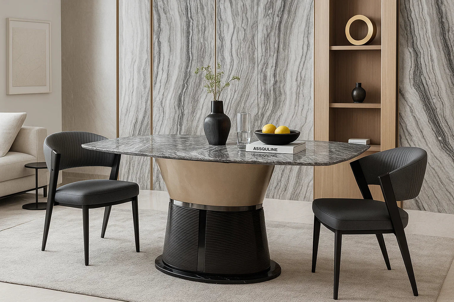 Vero Core Marble Dining Table