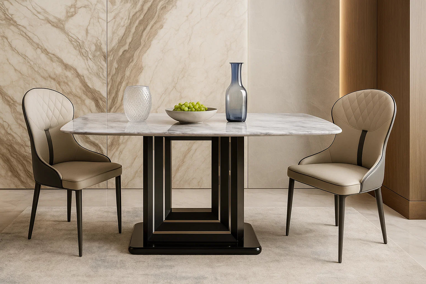 Malvesso Marble Dining Table