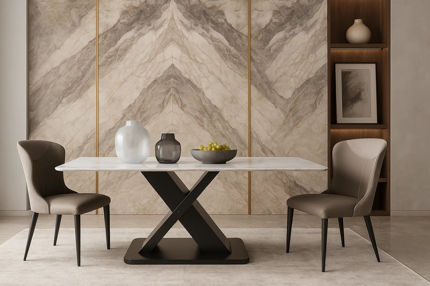 Verdance Marble Dining Table
