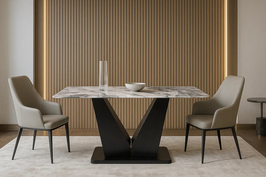 Stravion Marble Dining Table