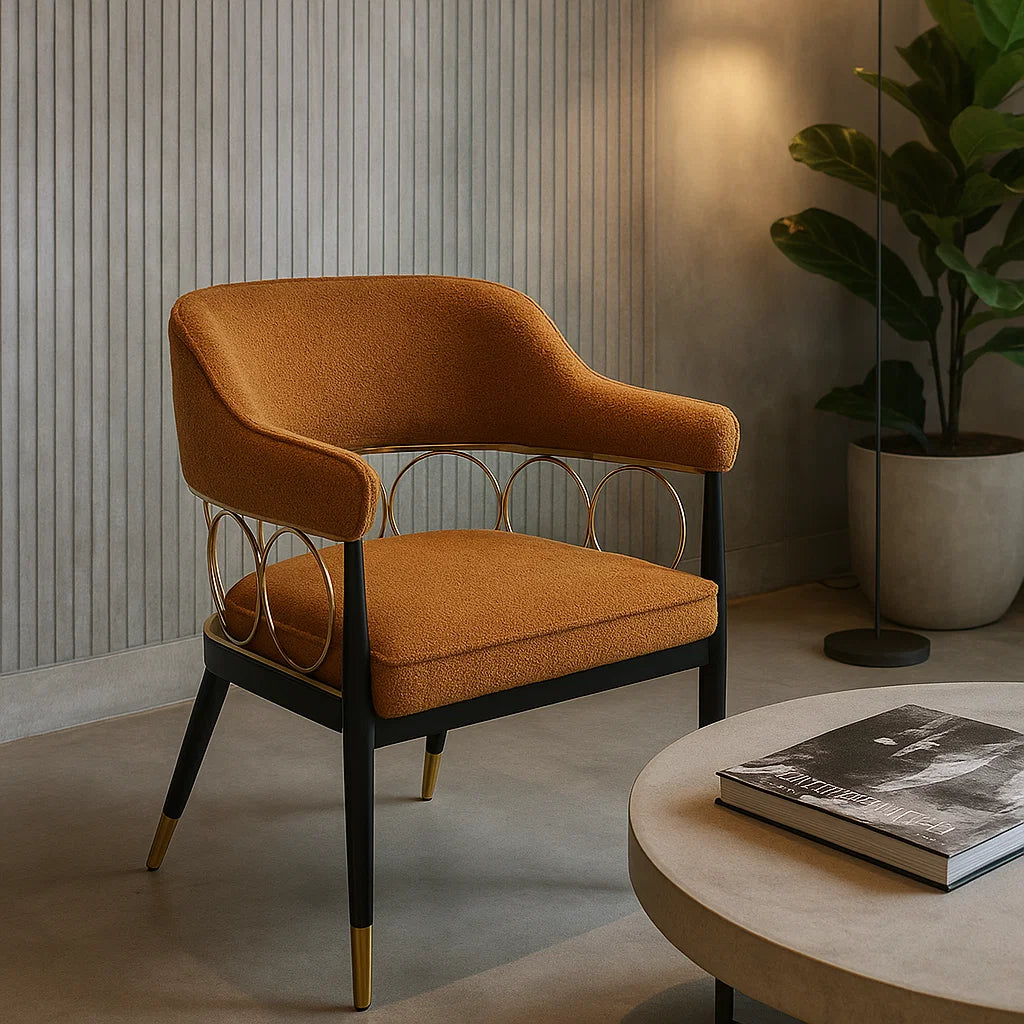 Cadenza Boucle Lounge Chair