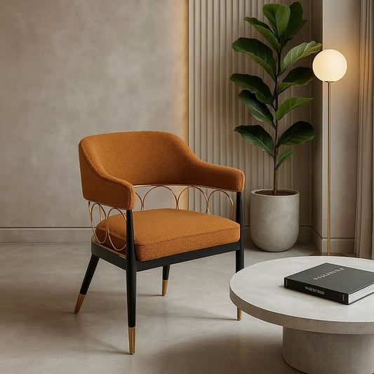 Cadenza Boucle Lounge Chair